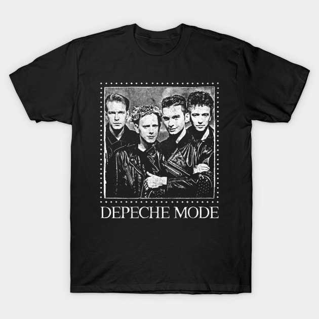 Depeche Mode 80s \ Original Retro Design T-Shirt by DankFutura